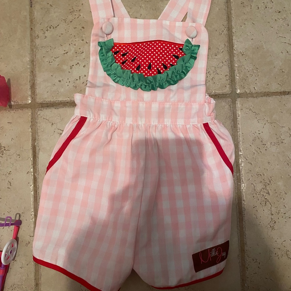 Matilda Jane watermelon romper